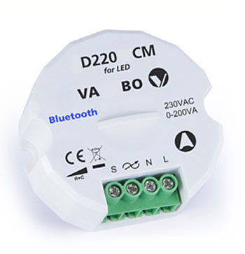 LED Dimmermodul für Taster mit Bluetooth Steuerung (Casambi-kompatibel)