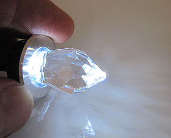 LED-Sternenhimmel Lichtpunkt mit Swarovski-Kristall