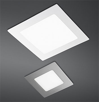LED-Panel mit Weisslicht-Einstellung per Wandschalter